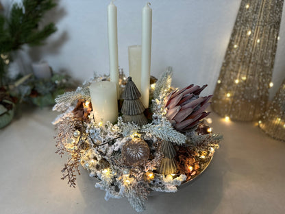 Adventskranz Naturfrost