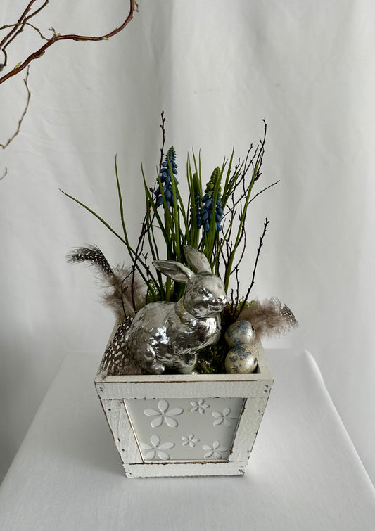 Osterzauber – Frühlingsgesteck