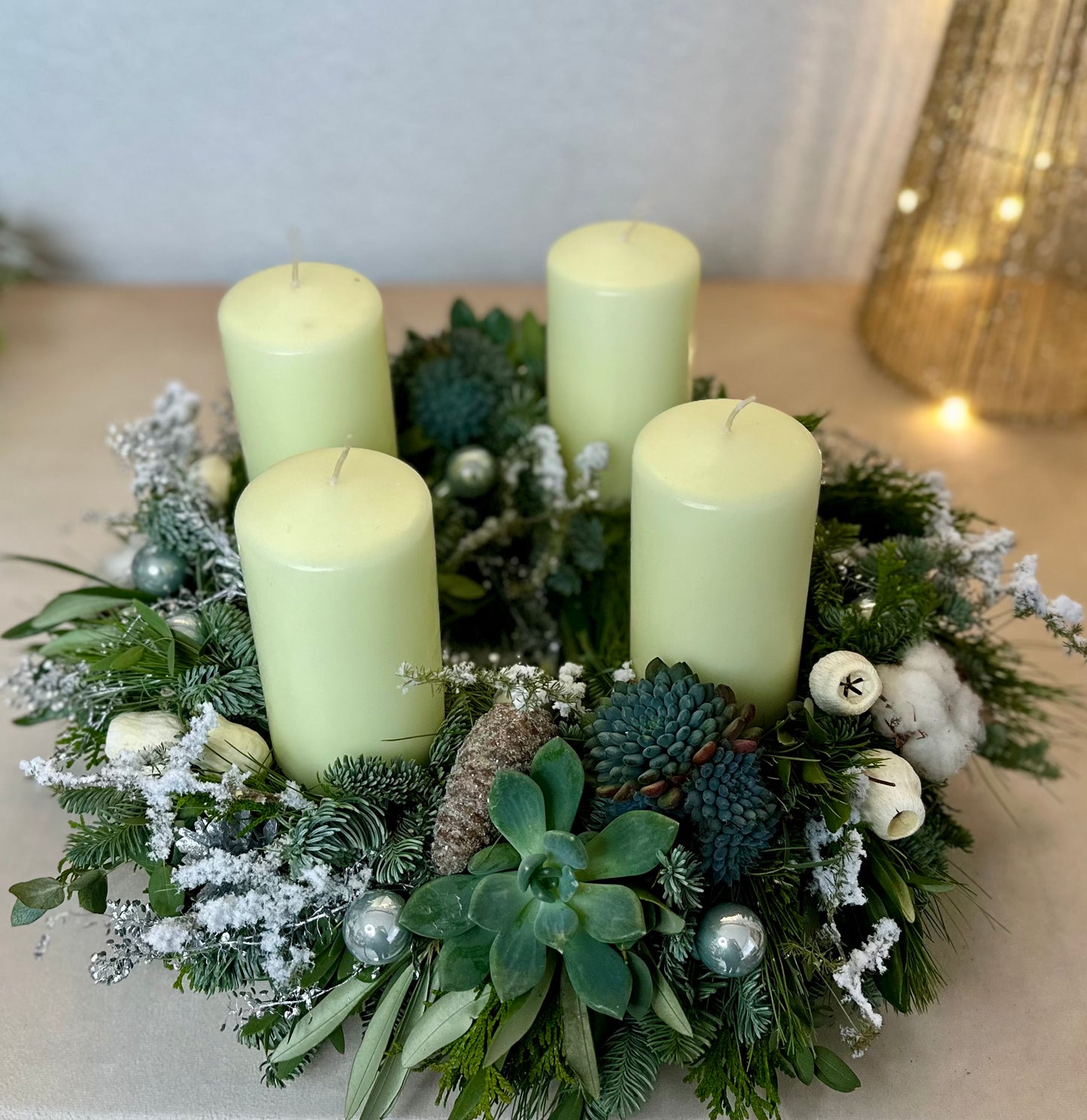 Adventskranz Cream Harmony