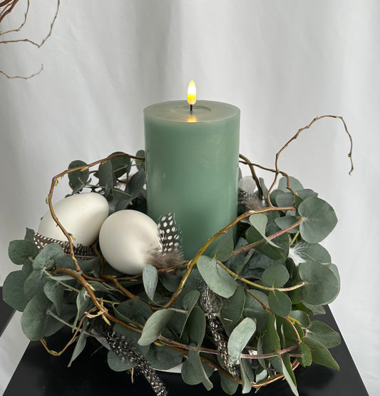 Tischkranz „Eukalyptus Eleganz“