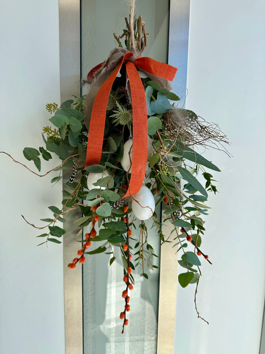 Frühlingszauber – Eukalyptus Türhänger