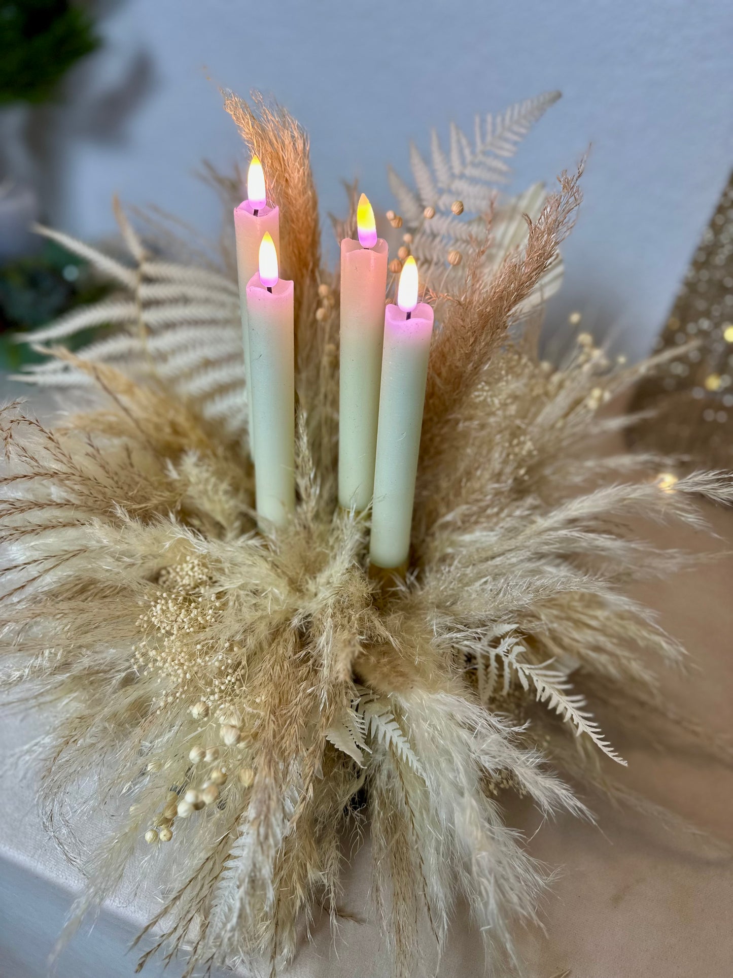 Adventskranz Pampas Harmony