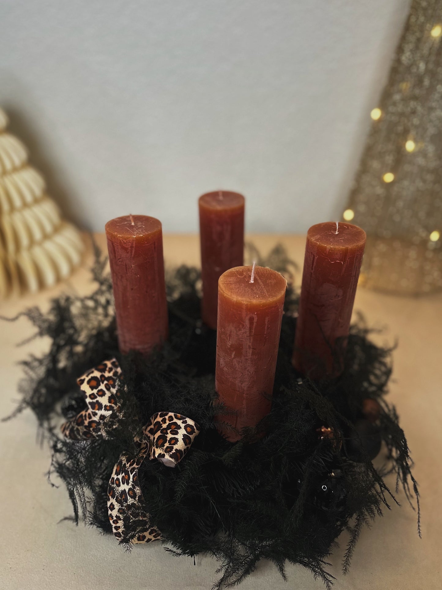 Adventskranz Leo Chic