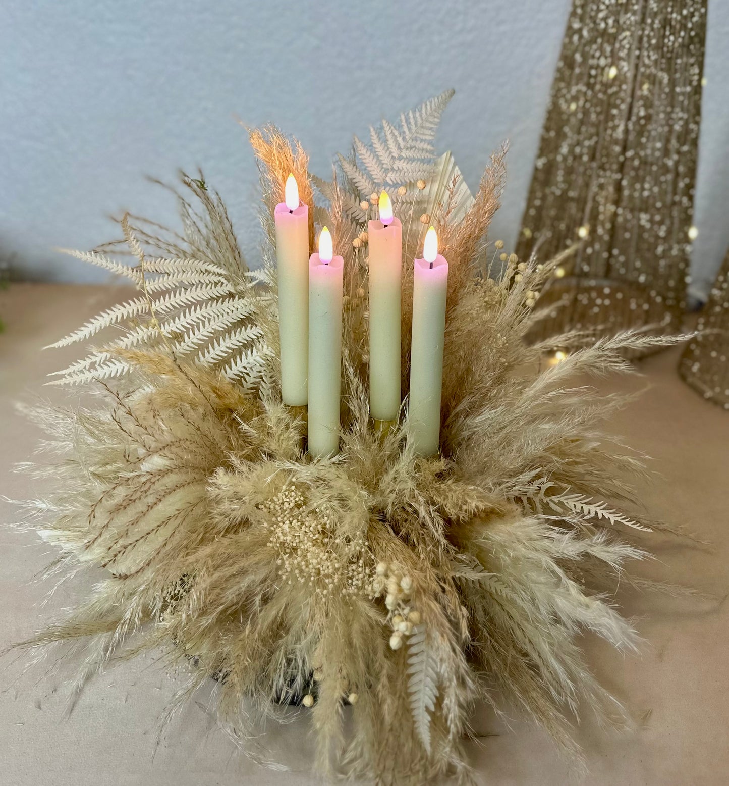 Adventskranz Pampas Harmony