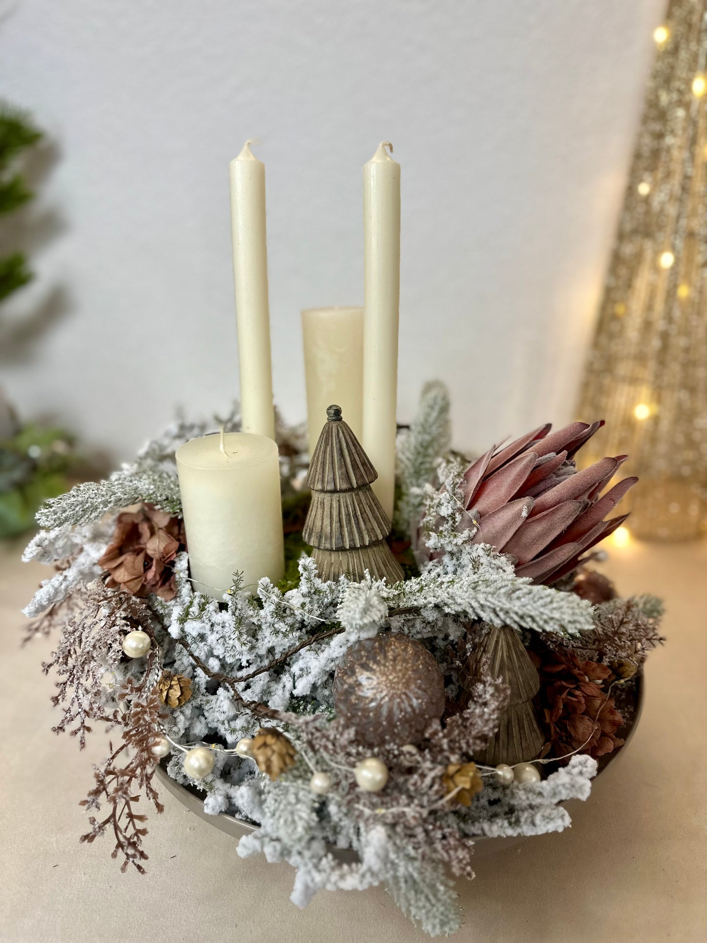 Adventskranz Naturfrost