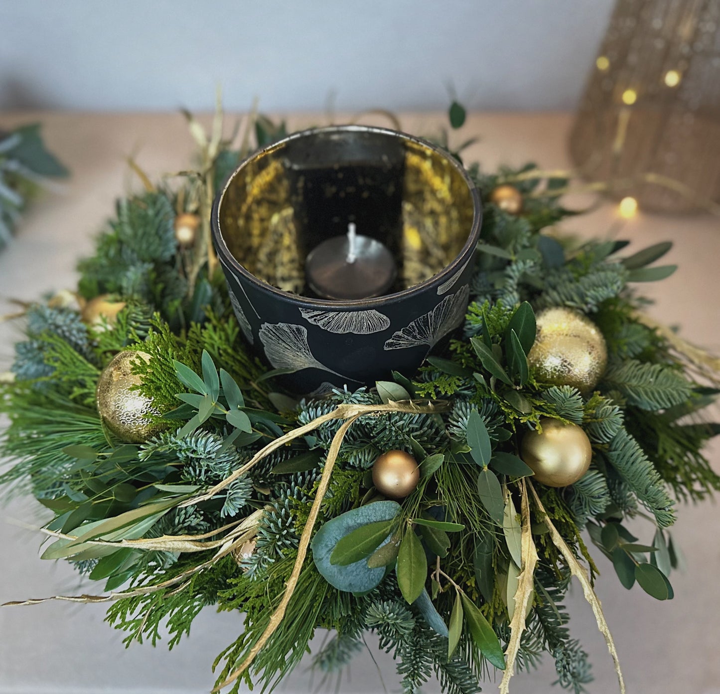 Advent Deko Black Harmony