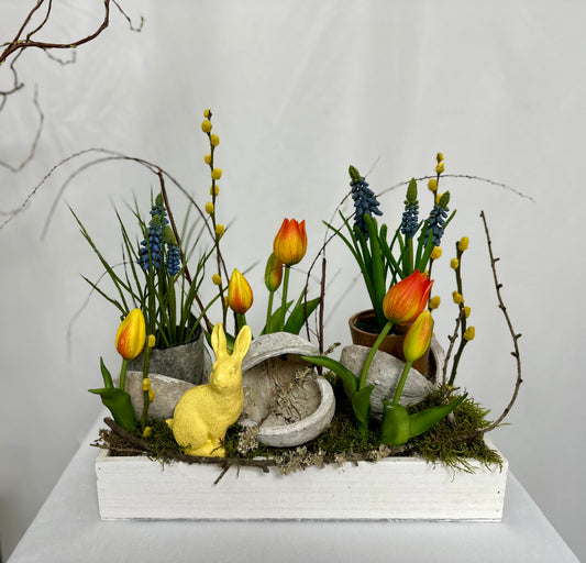 Osterdeko Frühlingsidylle