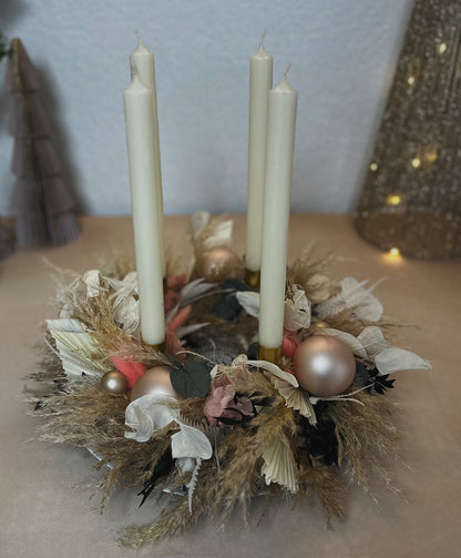 Adventskranz Pastellträume