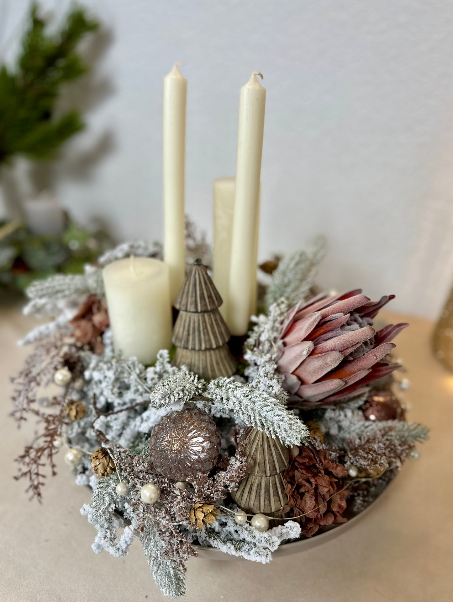 Adventskranz Naturfrost