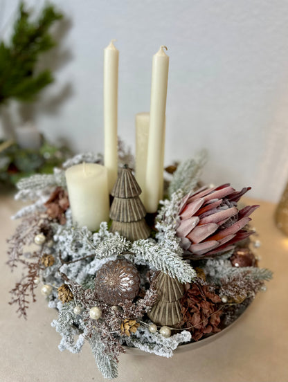 Adventskranz Naturfrost