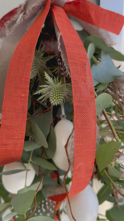 Frühlingszauber – Eukalyptus Türhänger